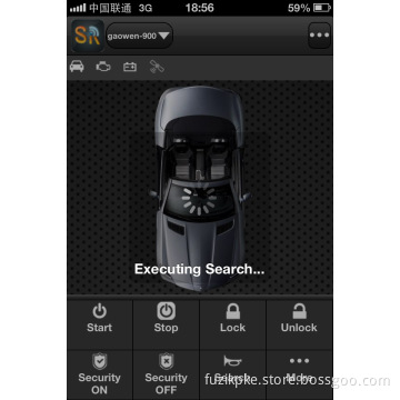 Automotive GPS Tracker for Ios iPhone APP Tracking for Smartphone